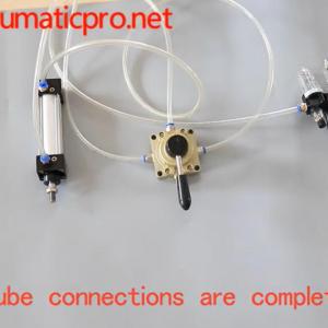 Pneumatic components whole set installation