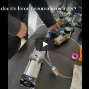 What is double force pneumatic cylinder?