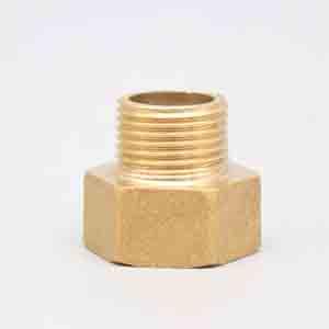 Brass coupler male and female thread adpter connector