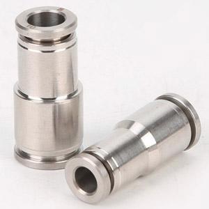 KQG2H stainless steel pneumatic reducer straight in fittings